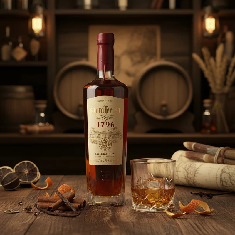 SANTA TERESA - 1796 Antiguo de Solera Rum - 40% Vol.