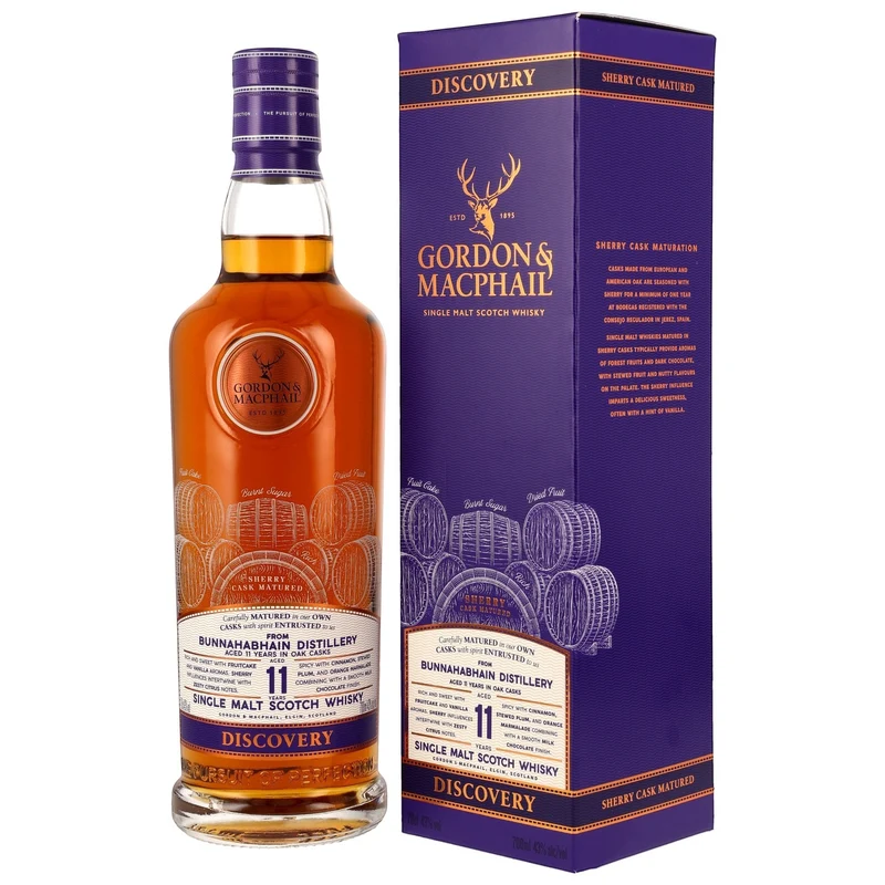Gordon & MacPhail - Bunnahabhain 11 Jahre neue GP - 43% Vol.