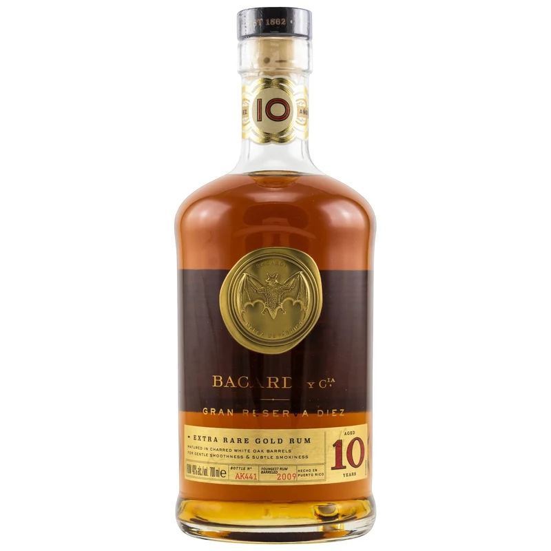 BACARDI - Gran Reserva Diez 10 Jahre - 40% Vol.