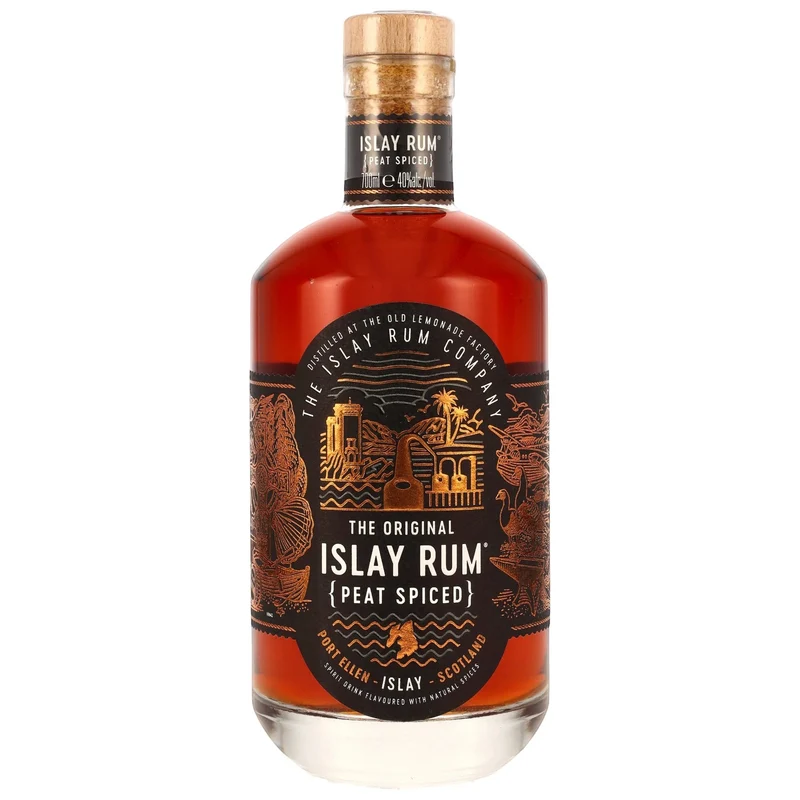 ISLAY RUM COMPANY - Islay Rum Peat Spiced - 40% Vol.