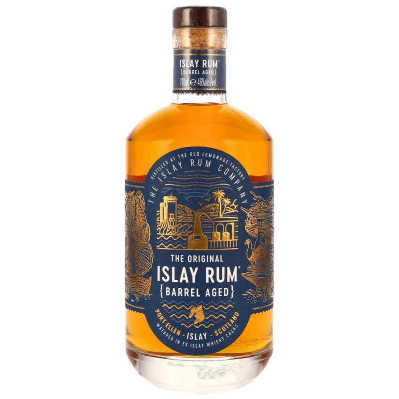 ISLAY RUM COMPANY - Islay Rum Barrel Aged ex Islay Whisky Cask - 46% Vol.