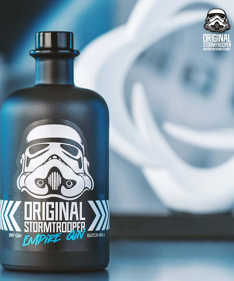 Original Stormtrooper Empire Dry Gin inklusive 2 Gläser