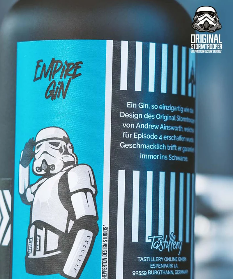 Original Stormtrooper Empire Dry Gin inklusive 2 Gläser