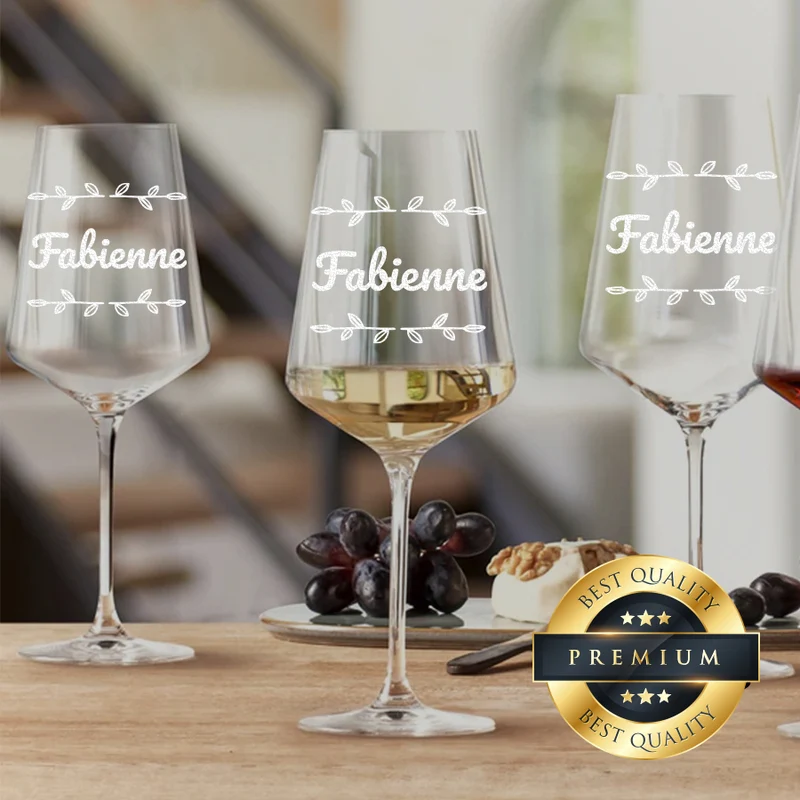 Weinglas Puccini 560 ml mit personalisierter Gravur