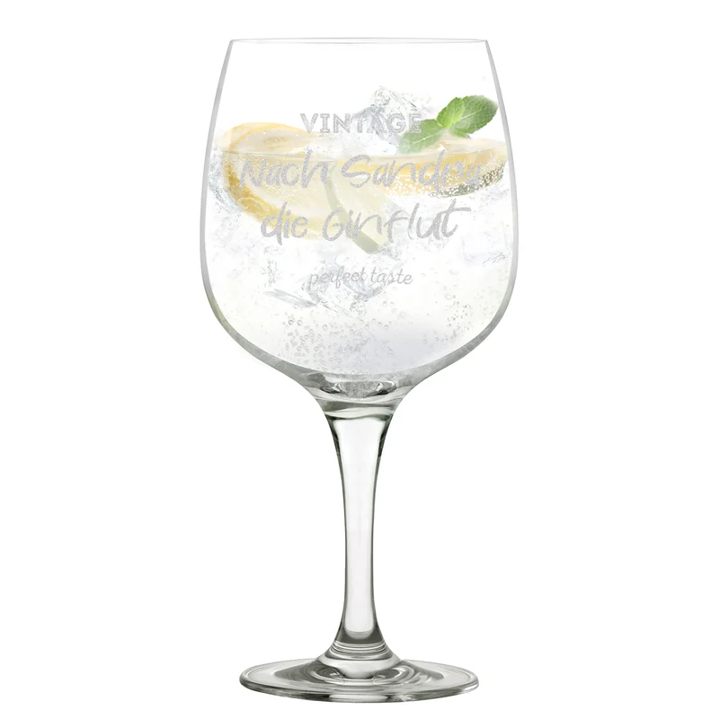Gin Ballon Glas 755 ml mit Gravur