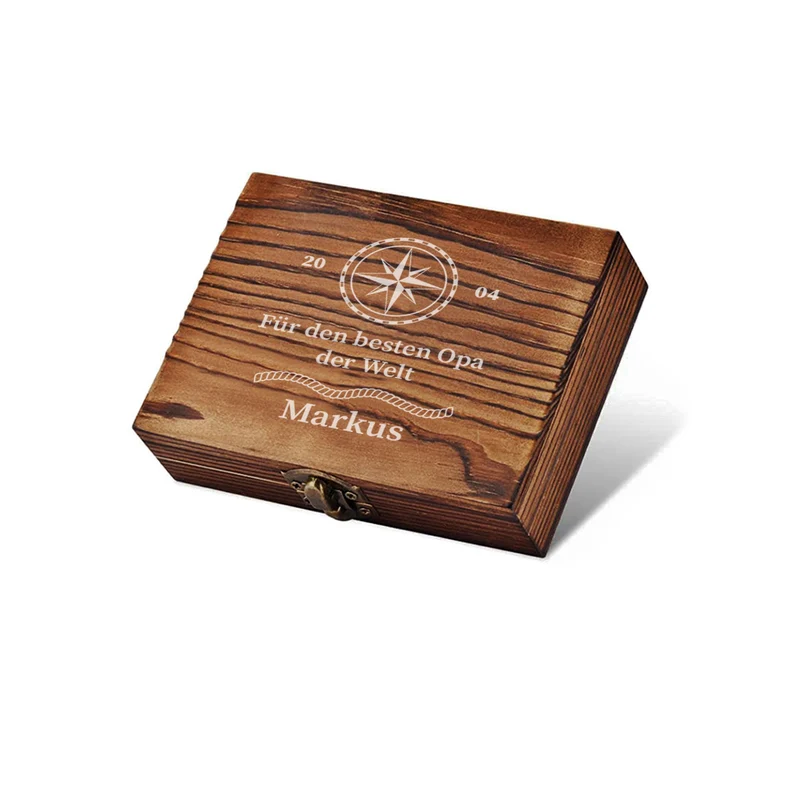Whisky Steine Set 5-teilig mit Gravur für Opa