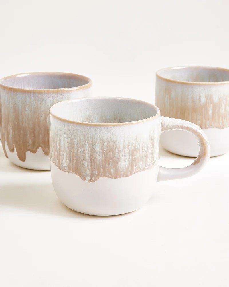 Coimbra Tasse groß sand 4er-Set