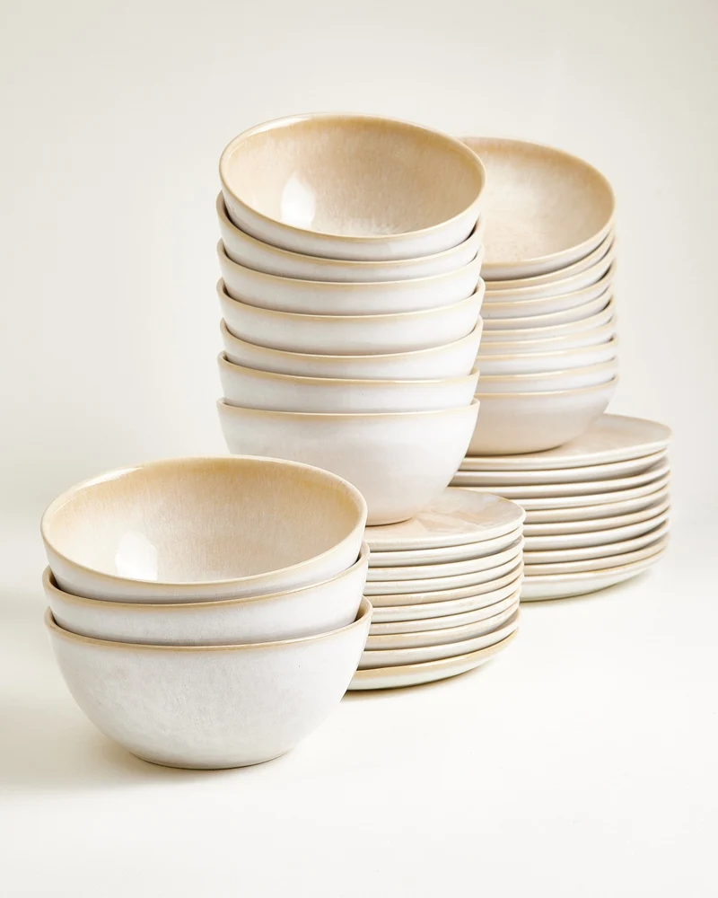 Cordoama Geschirr-Set classic sand 40-teilig
