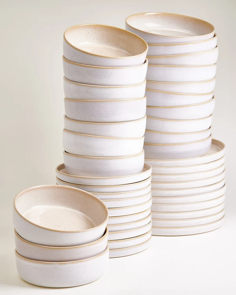 Cordoama Geschirr-Set modern sand 40-teilig