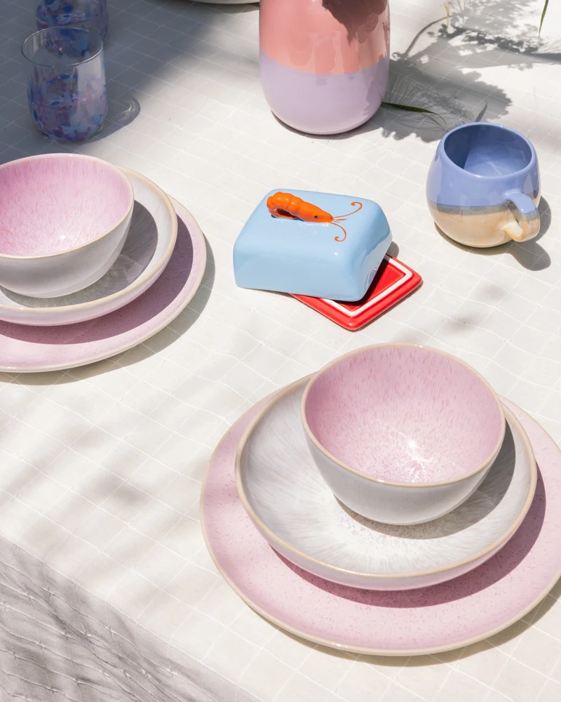 Areia Geschirr-Set classic rosé 24-teilig