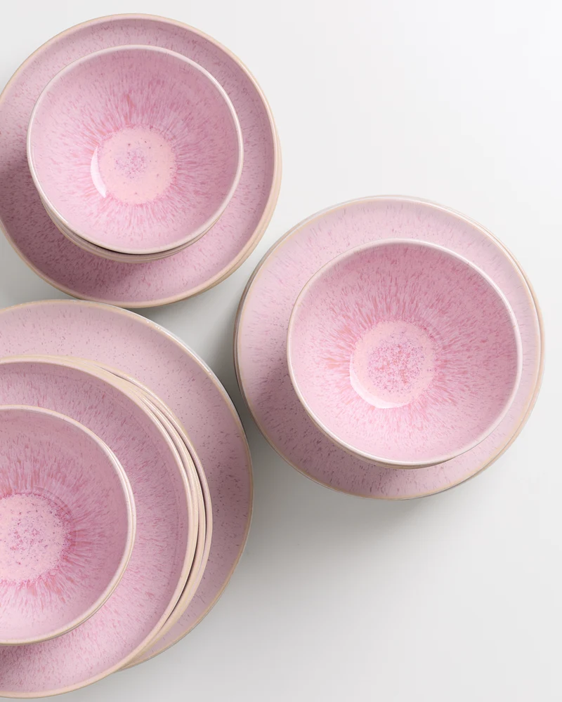 Areia Geschirr-Set classic rosé 40-teilig