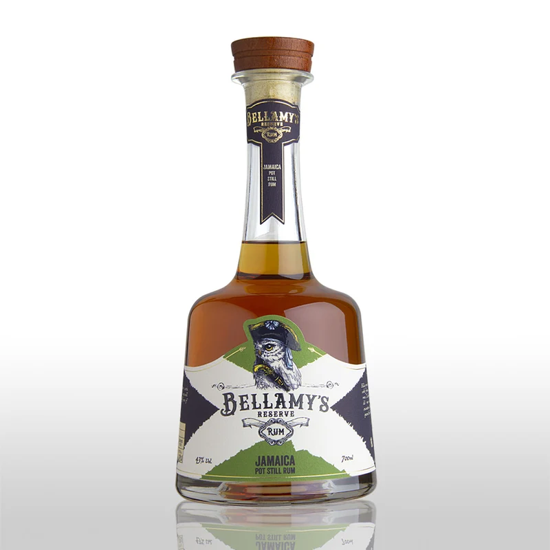 Bellamy's Reserve Rum Jamaica Pot Still Rum (Long Pond & Clarendon) 43% 0,7L