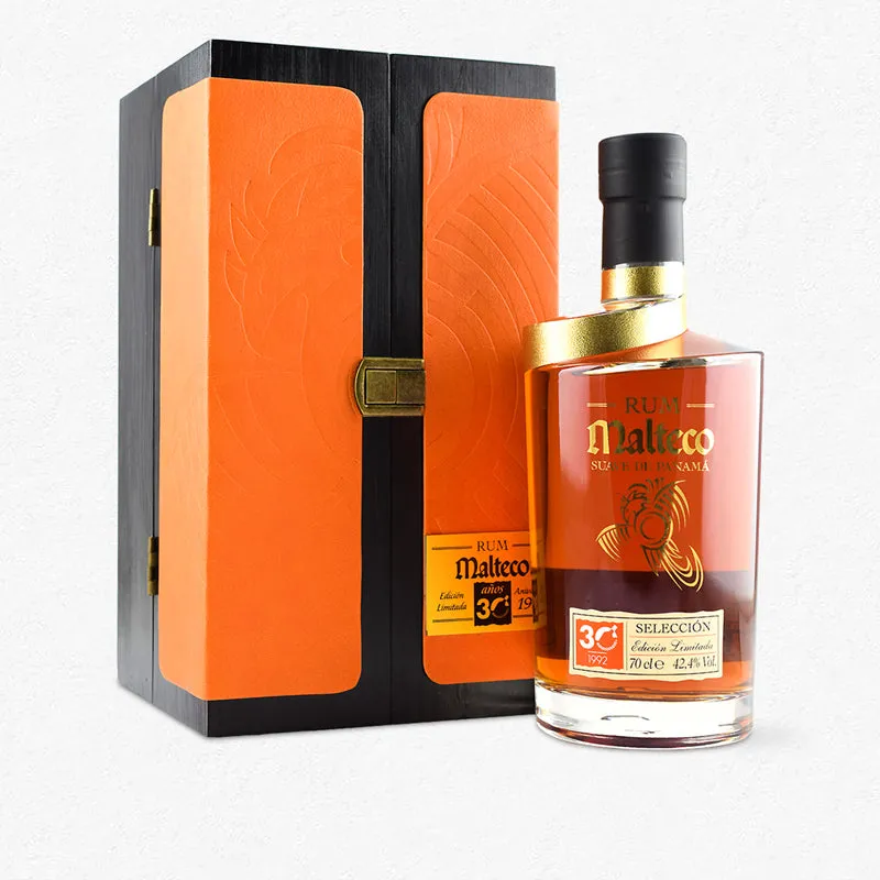 Malteco Selección 1992 30YO Anniversary Edicion Limitada 2022 Wooden Box 42,4% 0,7L