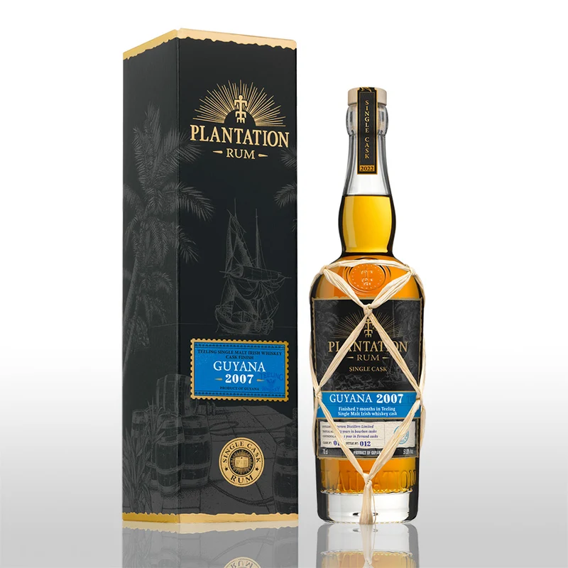 Plantation Guyana 2007 Single Cask Collection Rum 2022 Teeling Single Malt Irish Whisky Cask Finish 53,7% 0,7L