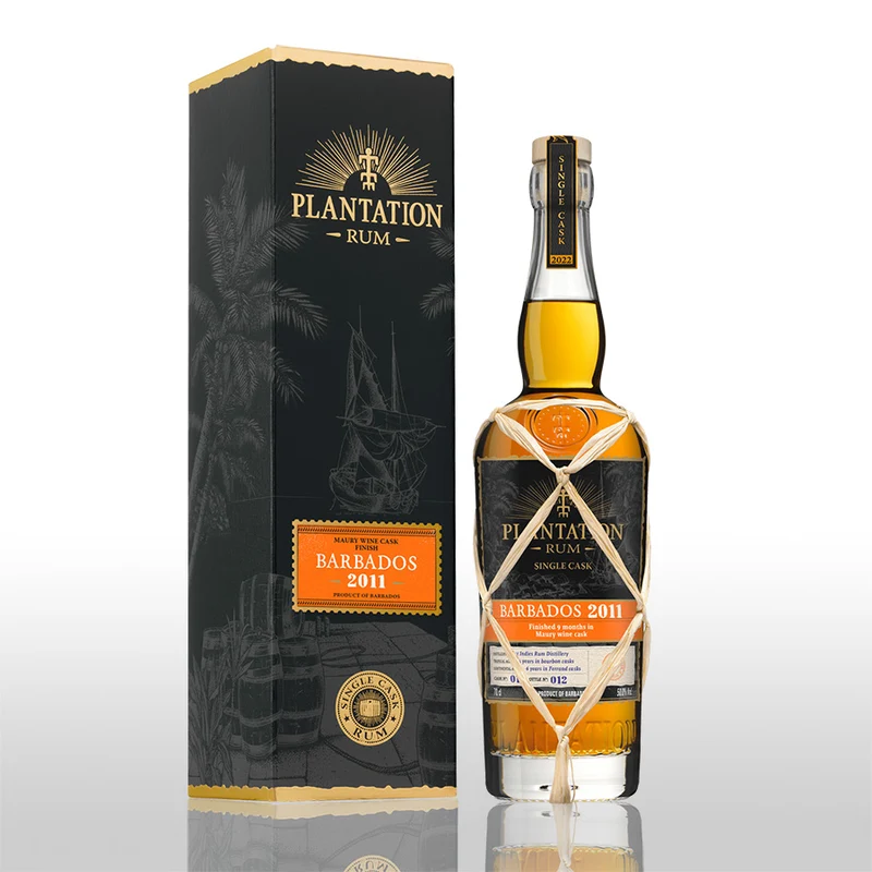 Plantation Barbados 2011 Single Cask Collection Rum 2022 Maury Wine Cask Finish 48,1% 0,7L