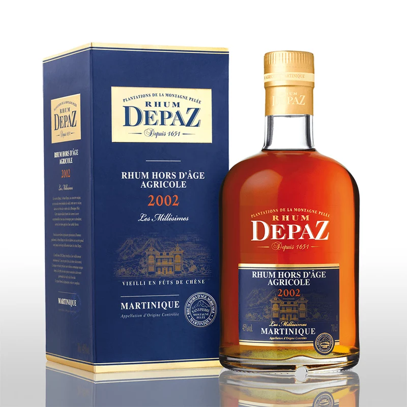 Depaz Millésime 2002 45% 0,7L