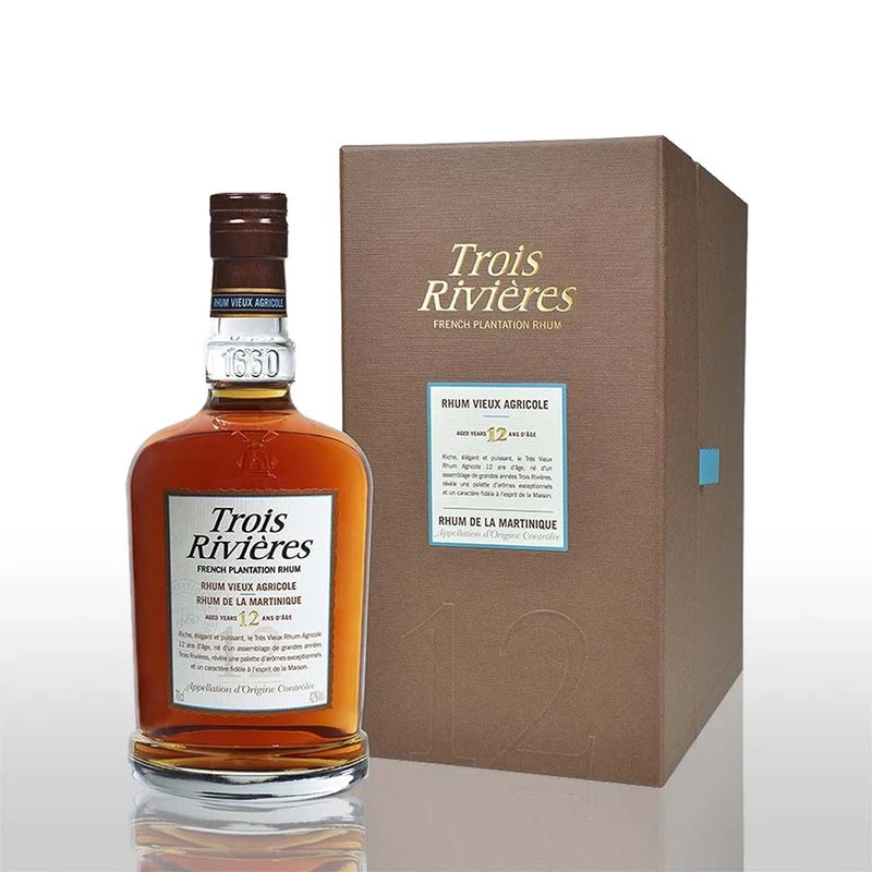 Trois Rivières Rhum Agricole 12 Ans 42% 0,7L
