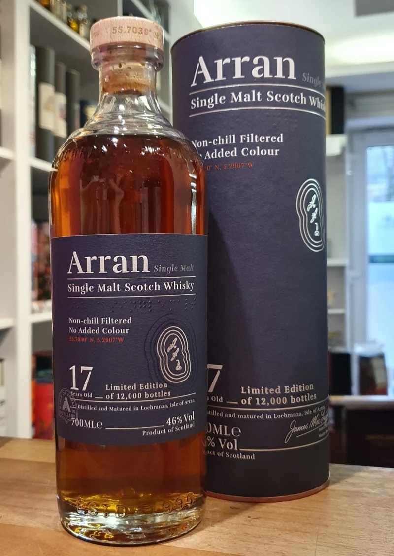 X Arran 17y old 0,7l 46 % vol. Single Malt Whisky