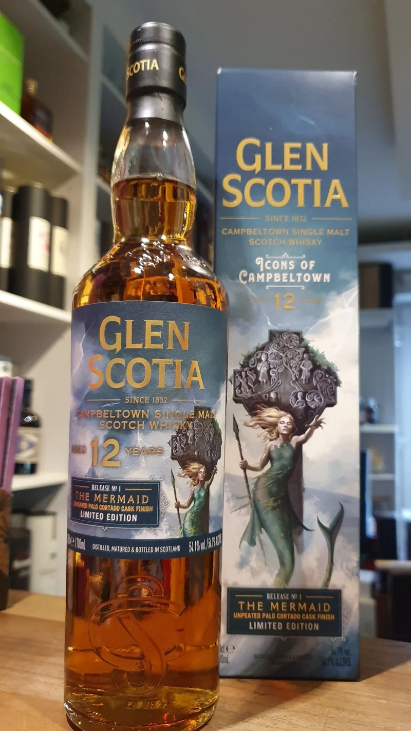 X Glen Scotia The Mermaid Icons of Campbeltown 0,7l 54,1 %vol. glenscotia