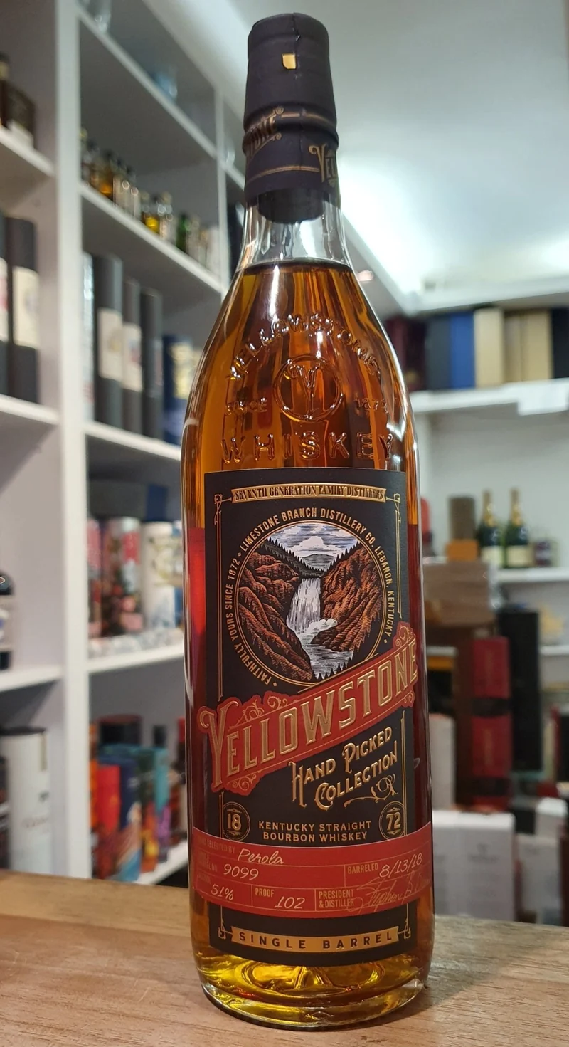 Yellowstone Bourbon hand picked 2018 by Perola Whiskey 0,7l 51% vol. limitiert #9099