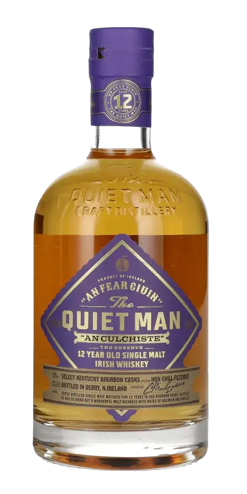 Quiet Man 12 Jahre - Irish Whiskey (Tube)