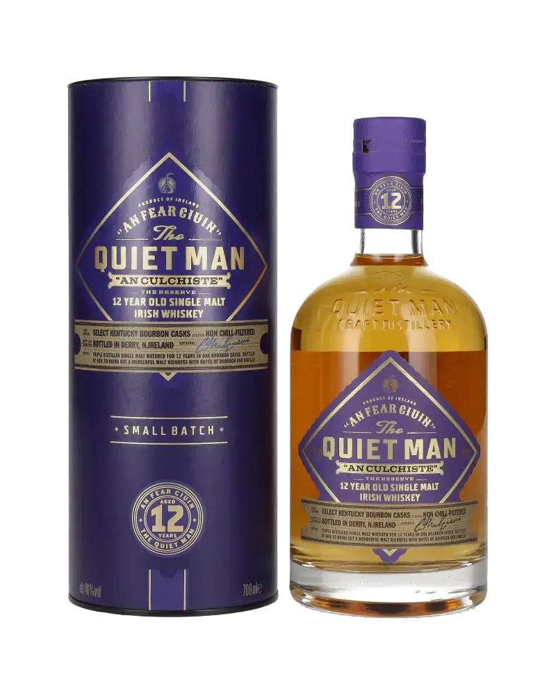 Quiet Man 12 Jahre - Irish Whiskey (Tube)