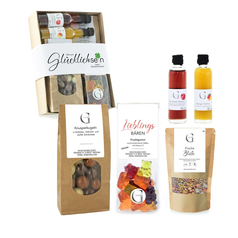 Zeit zum glücklich sein - Geschenksets