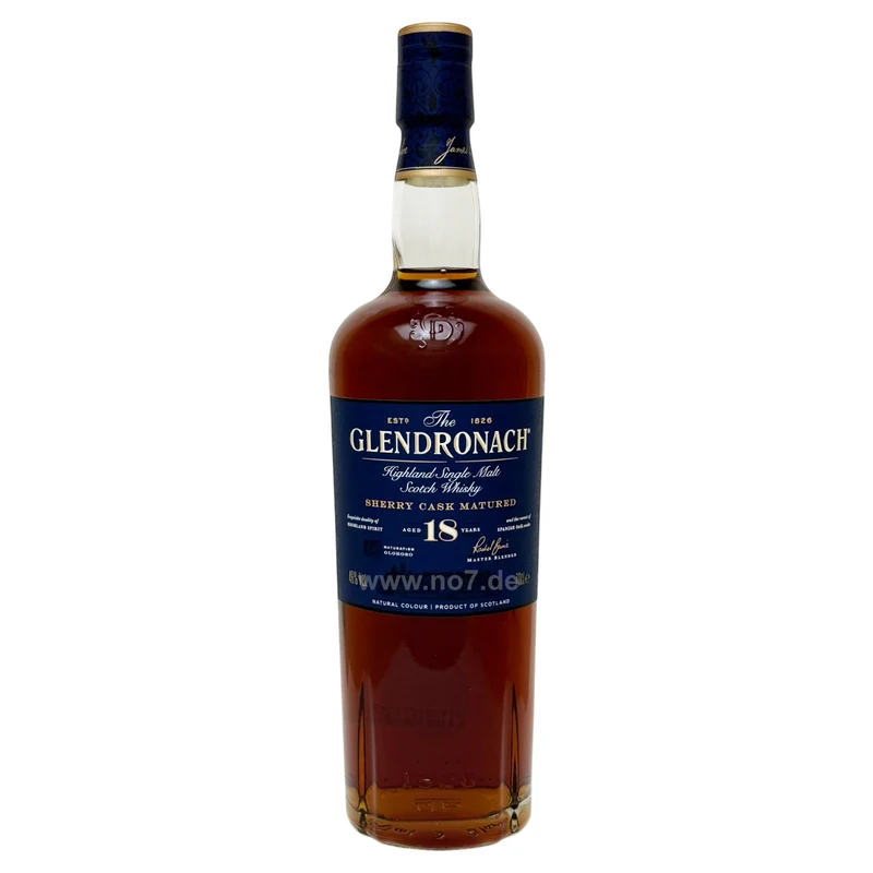 Glendronach 18 YO Single Malt Whisky 0,7l