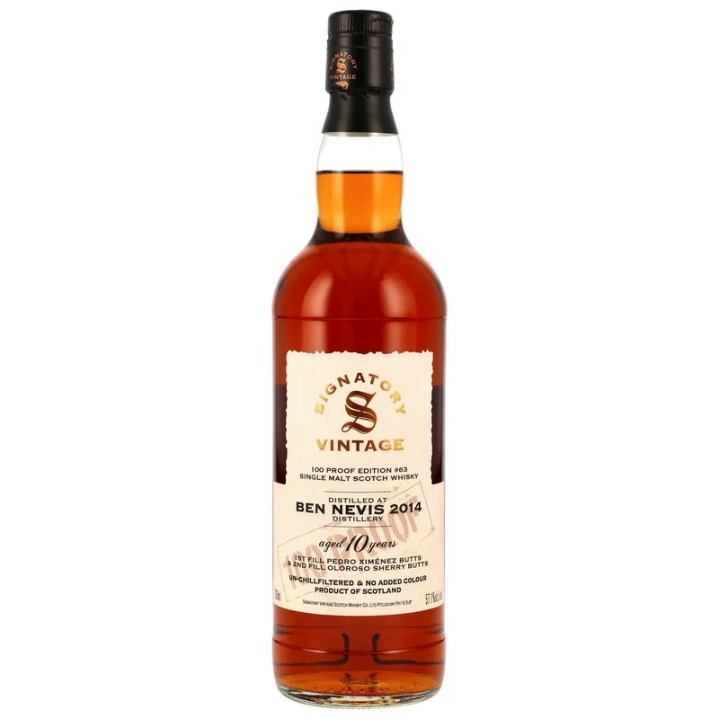 Ben Nevis 100 Proof Edition #63 10 Jahre 2014/2025