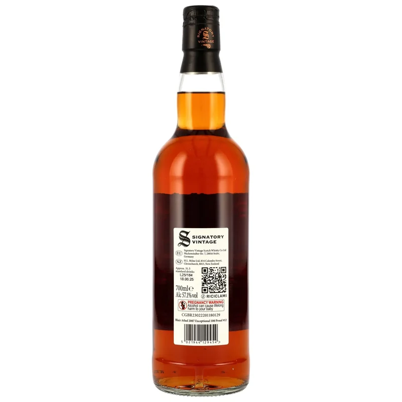 Blair Athol 100 Proof Exceptional Cask Edition #12 17 Jahre 2007/2025