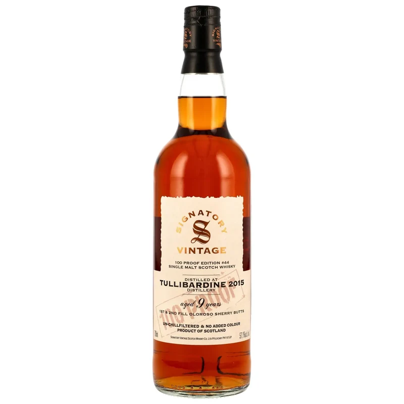 Tullibardine 100 Proof Edition #44 9 Jahre 2015/2025