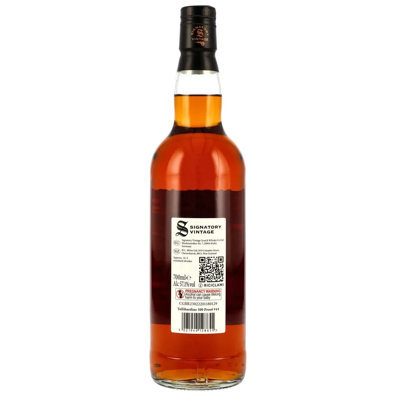 Tullibardine 100 Proof Edition #44 9 Jahre 2015/2025