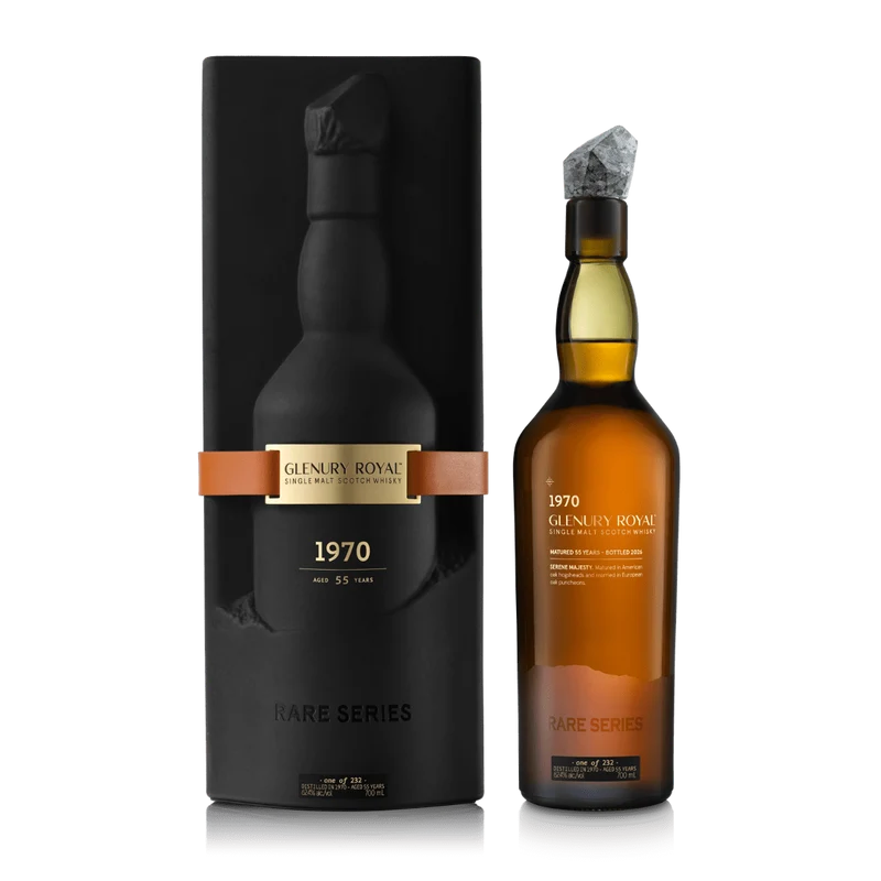 Glenury Royal 1970/2026 - 55 Jahre - American Oak Hogsheads & European Oak Puncheons - Diageo Rare Series 62,4% vol. 700ml