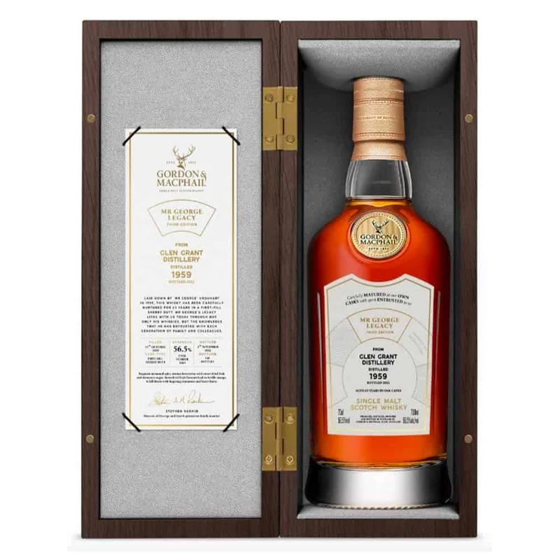 Glen Grant 1959/2022 - 63 Jahre - G&M Cask #3665 - Mr. George Legacy Third Edition 56,5% vol. 700ml