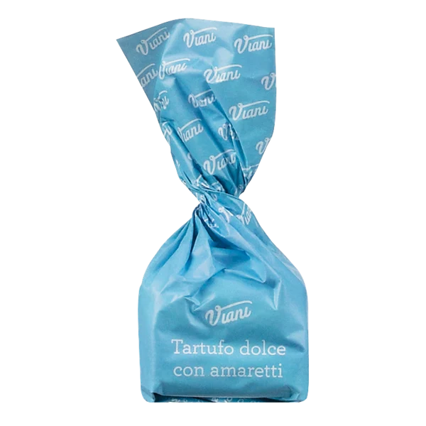Schokoladentrüffel Tartuffi hellblau