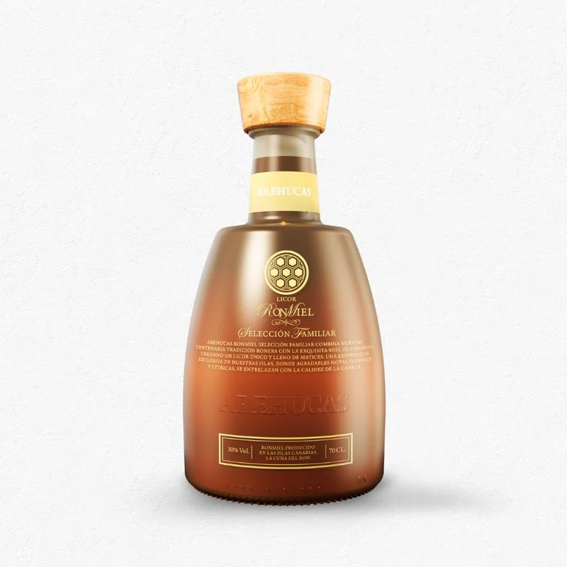 Arehucas Ron Miel Selección Familiar 30% 0,7L