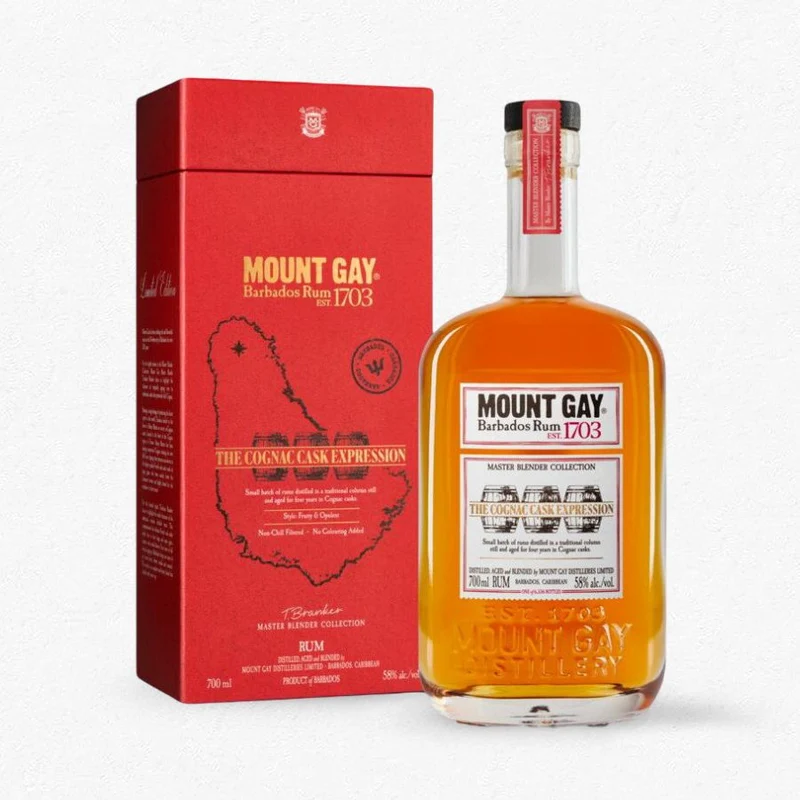 Mount Gay Master Blender Edition #8 The Cognac Cask Expression Rum 58% 0,7L