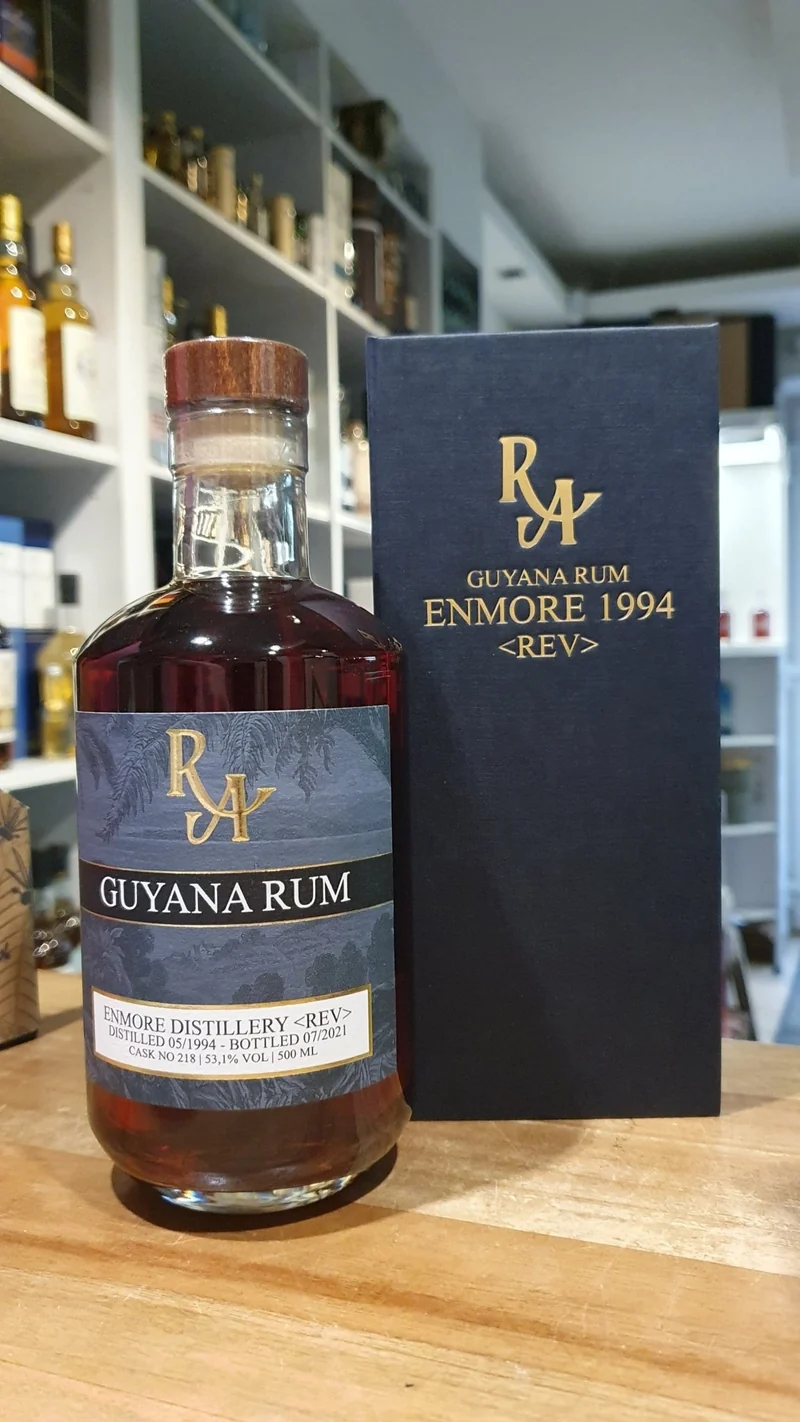 RA Enmore 1994 2021 25y Guyana Distillery mark rev 0,5l 53,1% vol. #218 rum Artesanal