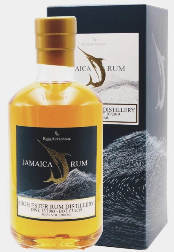 X RA Jamaica high ester Dist. 1983 35y #6 58,9% 0,5l Single cask Rum Artesanal