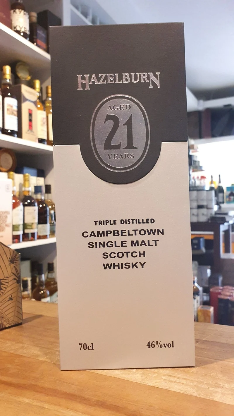 X Hazelburn 21y 2022 0,7l 46 % vol. Whisky Campbeltown limited Edition