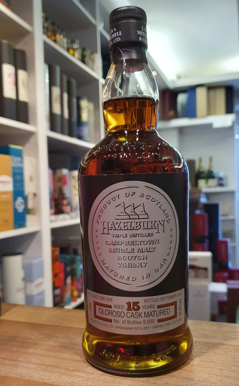 X Hazelburn 15y 2023 0,7l 55,8 % vol. Whisky Campbeltown limited Edition