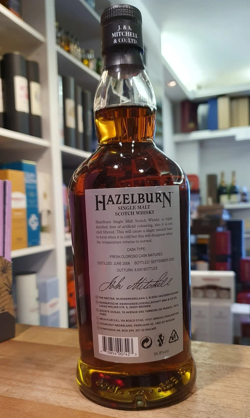 X Hazelburn 15y 2023 0,7l 55,8 % vol. Whisky Campbeltown limited Edition