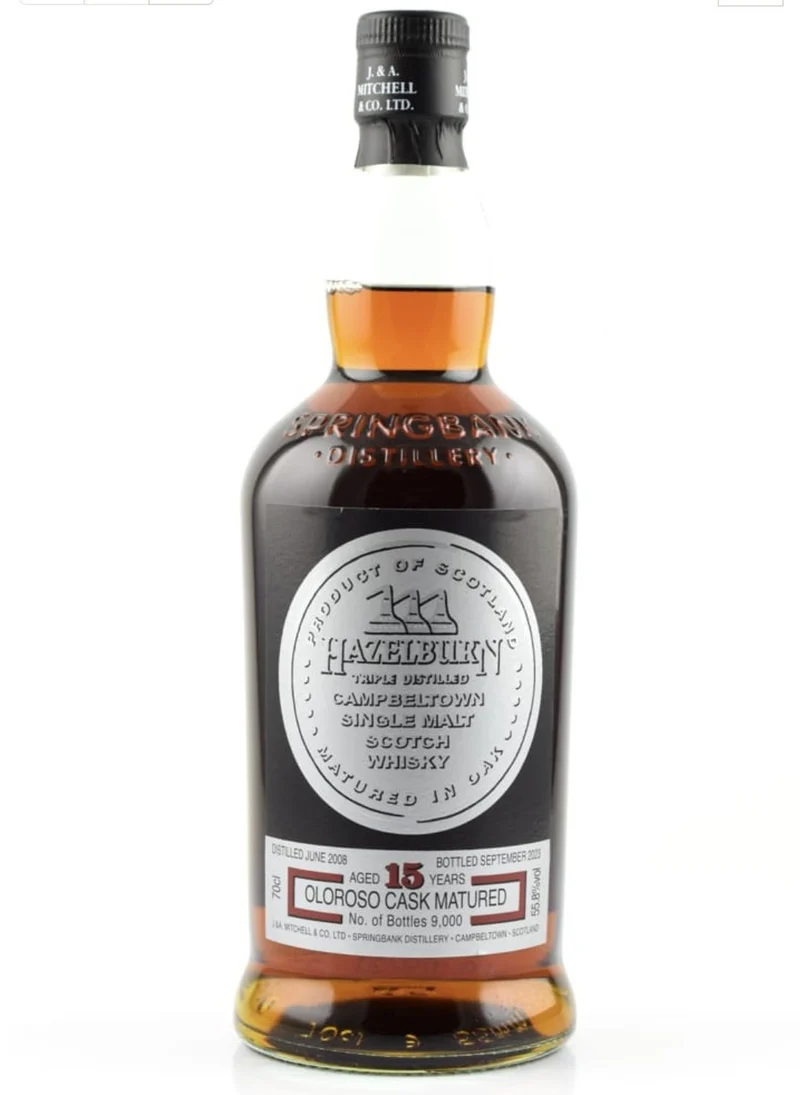 X Hazelburn 15y 2023 0,7l 55,8 % vol. Whisky Campbeltown limited Edition
