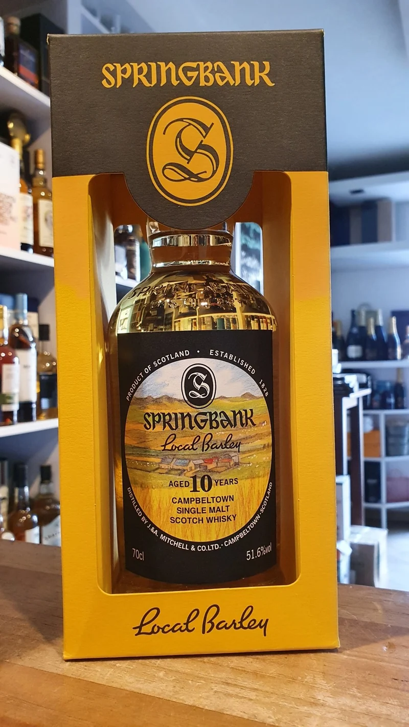 X Springbank Local Barley 10y 0,7l 51,6% vol. Schottland Campbeltown
