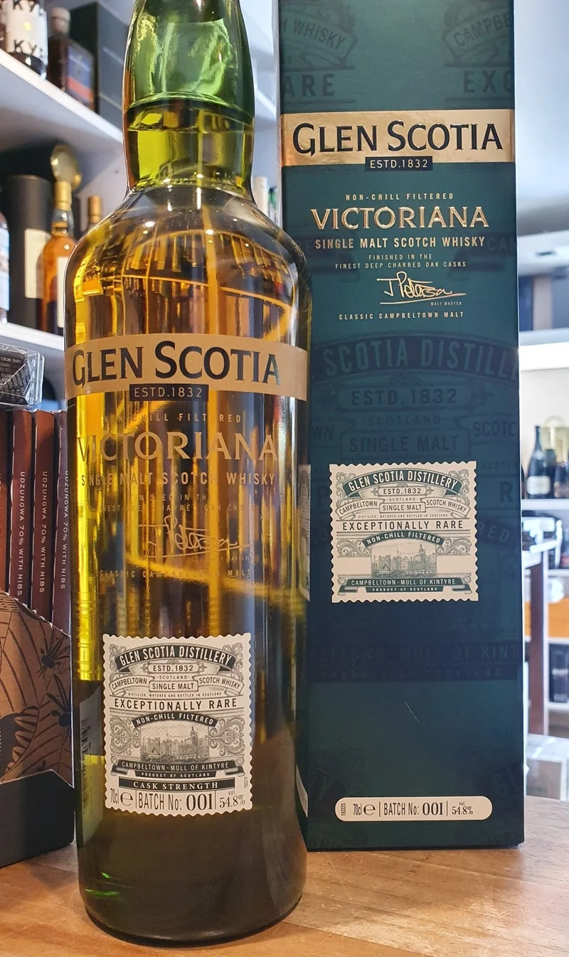 X Glen scotia Victoriana Batch 001 whisky 0,7l Fl 54,8% vol.single malt