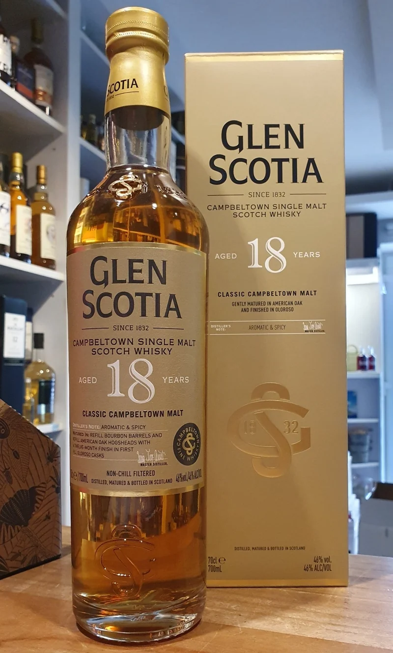 X Glen scotia 18y 0,7l 46%vol. GePa Schottland Campbeltown