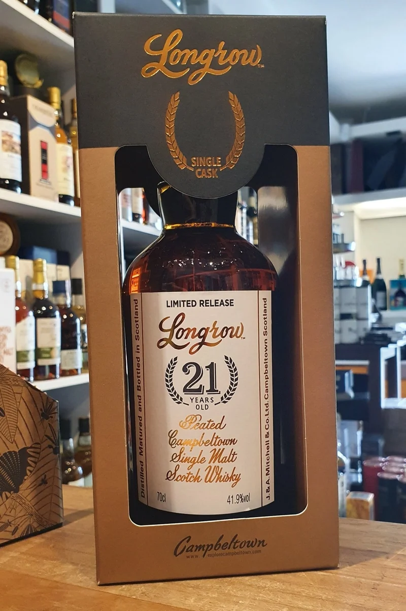 X Longrow 21y Single Cask Fresh Sherry 2022 m.Dose 0,7l 41,9% vol. Schottland Campbeltown Hogshead
