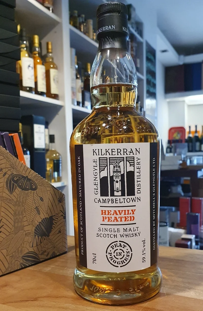 X Kilkerran Heavily Peated Batch 7 0,7l 59,1 %vol. o.Dose Campbeltown Limited Edition