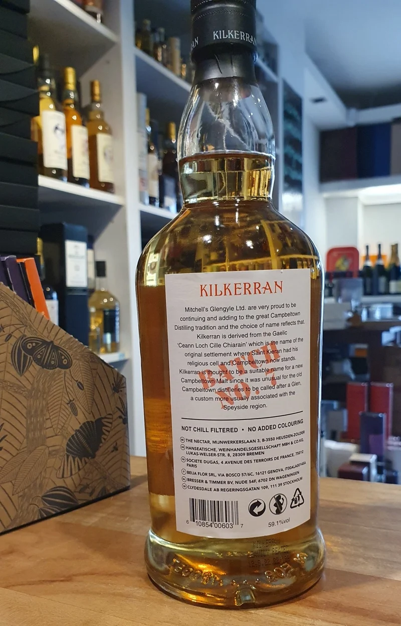 X Kilkerran Heavily Peated Batch 7 0,7l 59,1 %vol. o.Dose Campbeltown Limited Edition