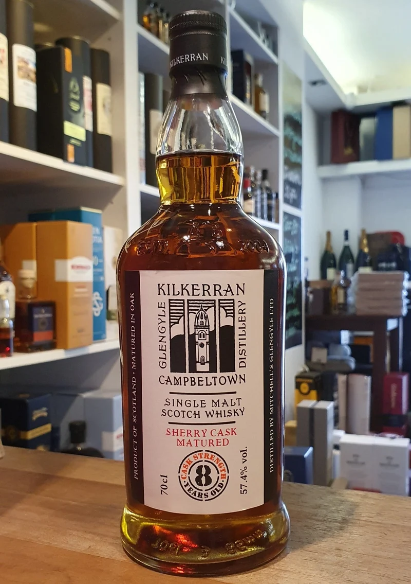 X Kilkerran 8y Sherry 2024 cask strength 0,7l 57,4%vol. Campbeltown Limited Edition